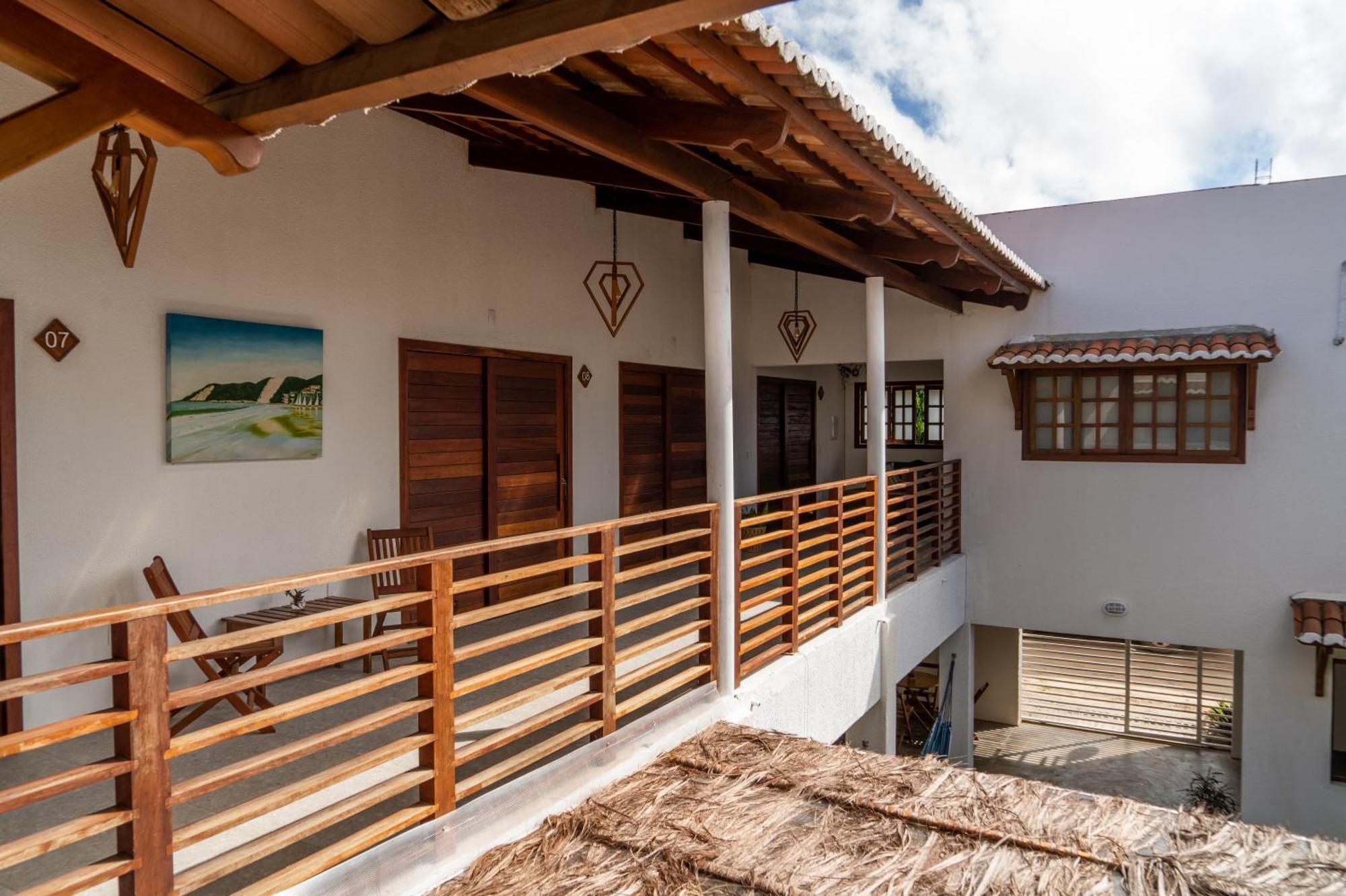 Boas Ondas Pousada Bed & Breakfast Praia de Pipa Exterior foto