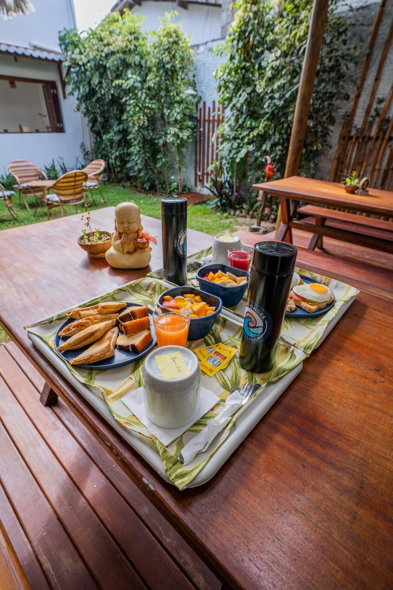 Boas Ondas Pousada Bed & Breakfast Praia de Pipa Exterior foto